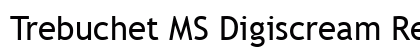 Trebuchet MS Digiscream Regular Preview