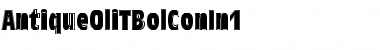 Download AntiqueOliTBolConIn1 Font