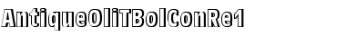 AntiqueOliTBolConRe1 Font