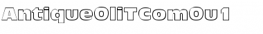 AntiqueOliTComOu1 Font