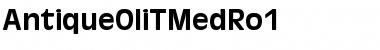 AntiqueOliTMedRo1 Font