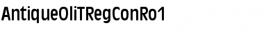 AntiqueOliTRegConRo1 Font