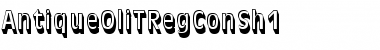 AntiqueOliTRegConSh1 Font
