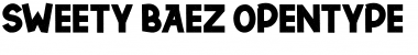 SWEETY BAEZ Font