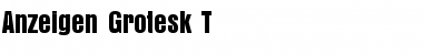 Anzeigen Grotesk T Font