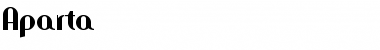 Download Aparta Font