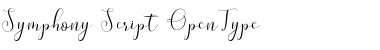 symphony Script Font