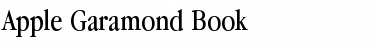 Apple Garamond BT Font