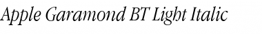 Apple Garamond BT Font