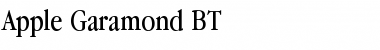 Apple Garamond BT Font