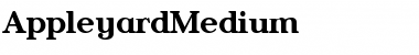 AppleyardMedium Font