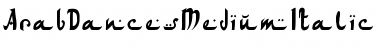 ArabDances Font