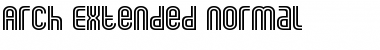 ArchExtended Normal Font ArchExtended Normal Font
