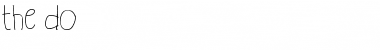 Download the do Font Download the do Font
