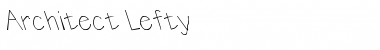 Architect Lefty Font