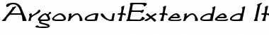 ArgonautExtended Font
