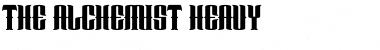 Download The-Alchemist Heavy Font Download The-Alchemist Heavy Font