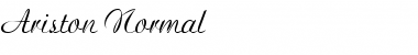 Ariston Normal Font