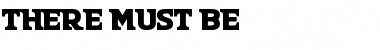 Download There Must Be Font Download There Must Be Font