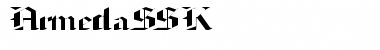 ArmedaSSK Regular Font