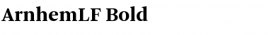 ArnhemLF-Bold Font