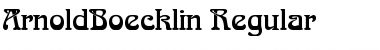 Download ArnoldBoecklin Font