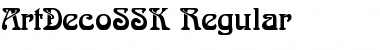 ArtDecoSSK Font