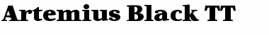 Artemius Black TT Font
