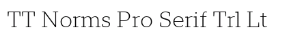 TT Norms Pro Serif Trl Lt preview