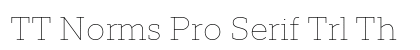 TT Norms Pro Serif Trl Th preview