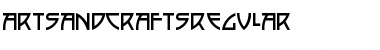 ArtsAndCrafts Font