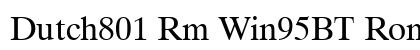 Dutch801 Rm Win95BT Roman preview