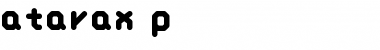 atarax-p Font