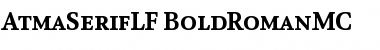 AtmaSerifLF-BoldRomanMC Font