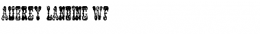 Aubrey Landing WF Font