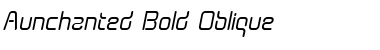 Download Aunchanted Bold Oblique Font