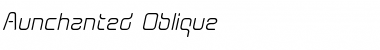 Aunchanted Oblique Font