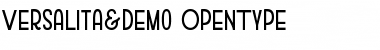 Versalita& Font