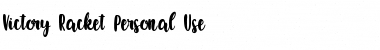 Download Victory Racket - Personal Use Font Download Victory Racket - Personal Use Font