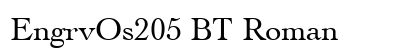 EngrvOs205 BT Roman preview