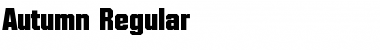 Autumn Font