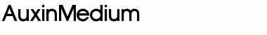 AuxinMedium Font