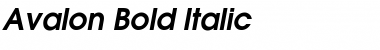 Avalon Font