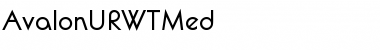 AvalonURWTMed Font