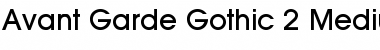 Avant Garde 2 BQ Font