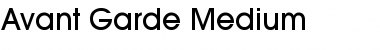 AvantGarde Medium Medium Font