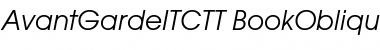 AvantGardeITCTT Font