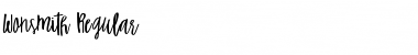 Wonsmith Font