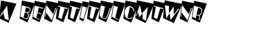Download a_BentTitulCmTwNr Font