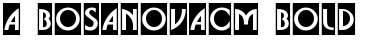 a_BosaNovaCm Bold Font